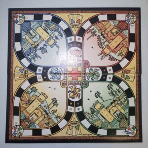 Aristoplay Knights and Castles Replacement Game Board Vintage Medieval Strategy